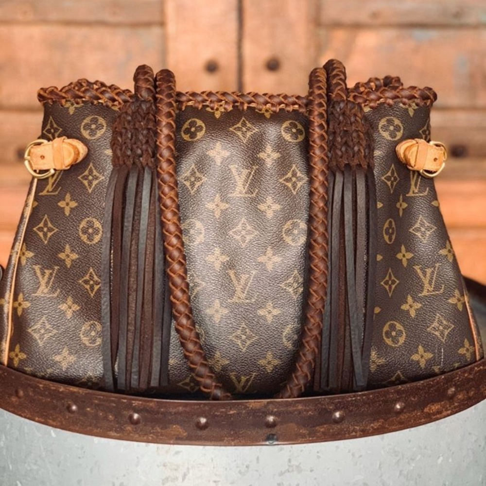 Louis Vuitton with fringe.